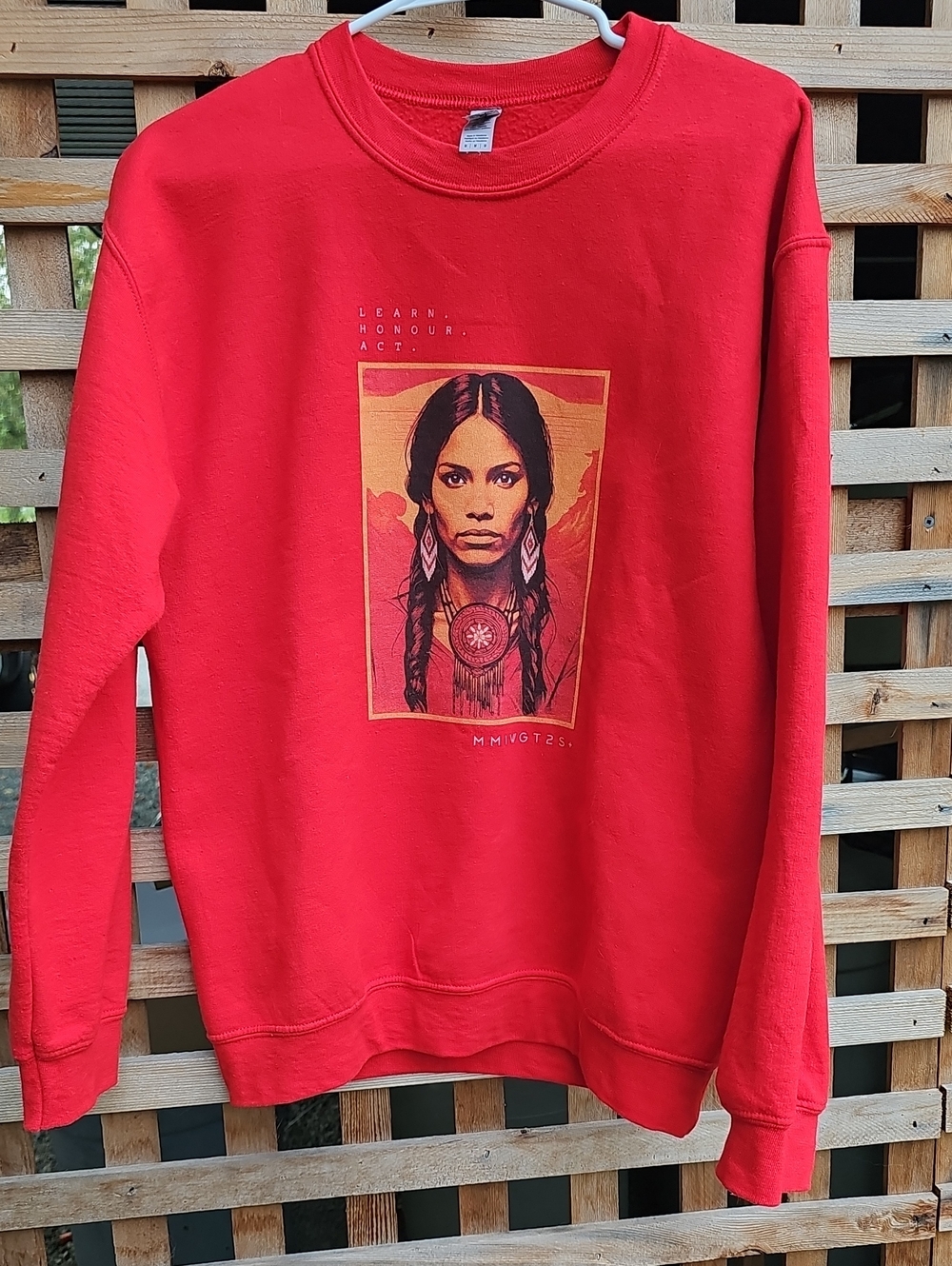 Gildan Red Heavy Blend Crewneck Sweatshirt
